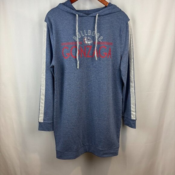 Gonzaga Bulldogs Hoodie Dress by Concepts Sport - Picture 1 of 5